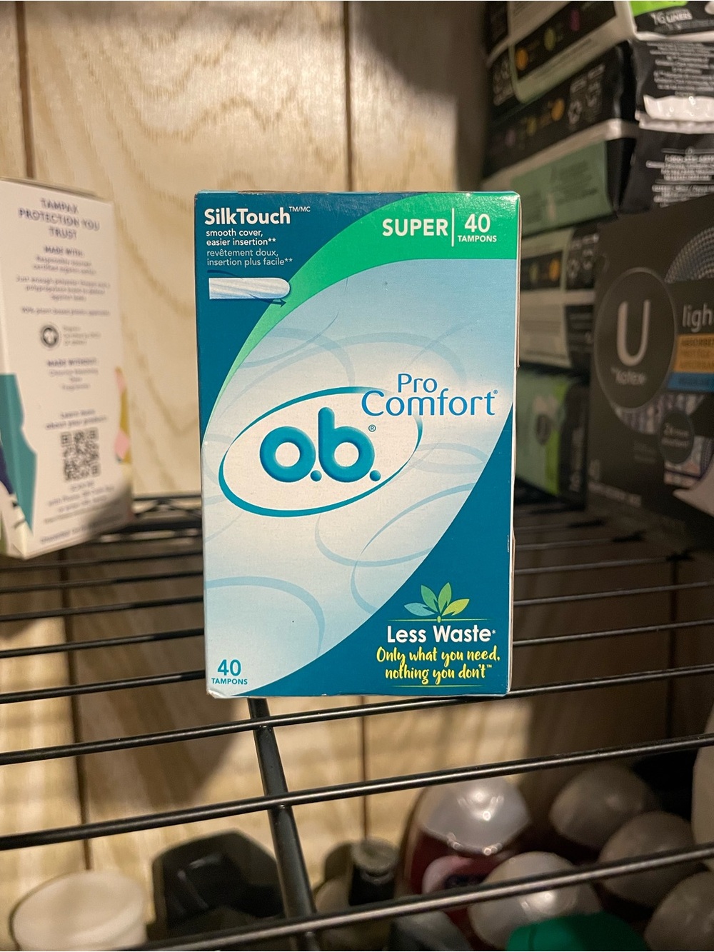 O.B. Pro Comfort Super Tampons - Blue